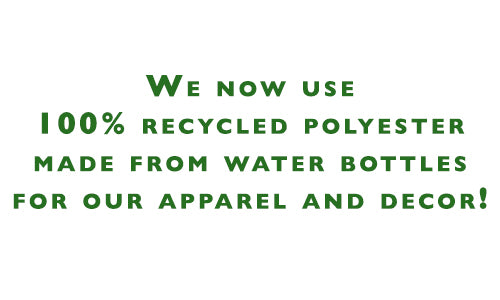 Fighting Climate Change with 100% Recycled Fabrics