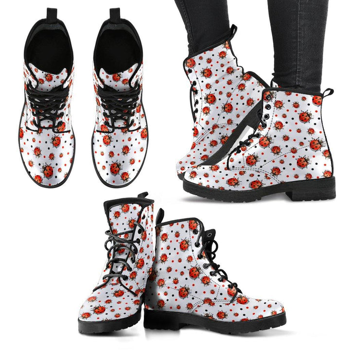 Ladybug Vegan Leather Boots - Manifestie