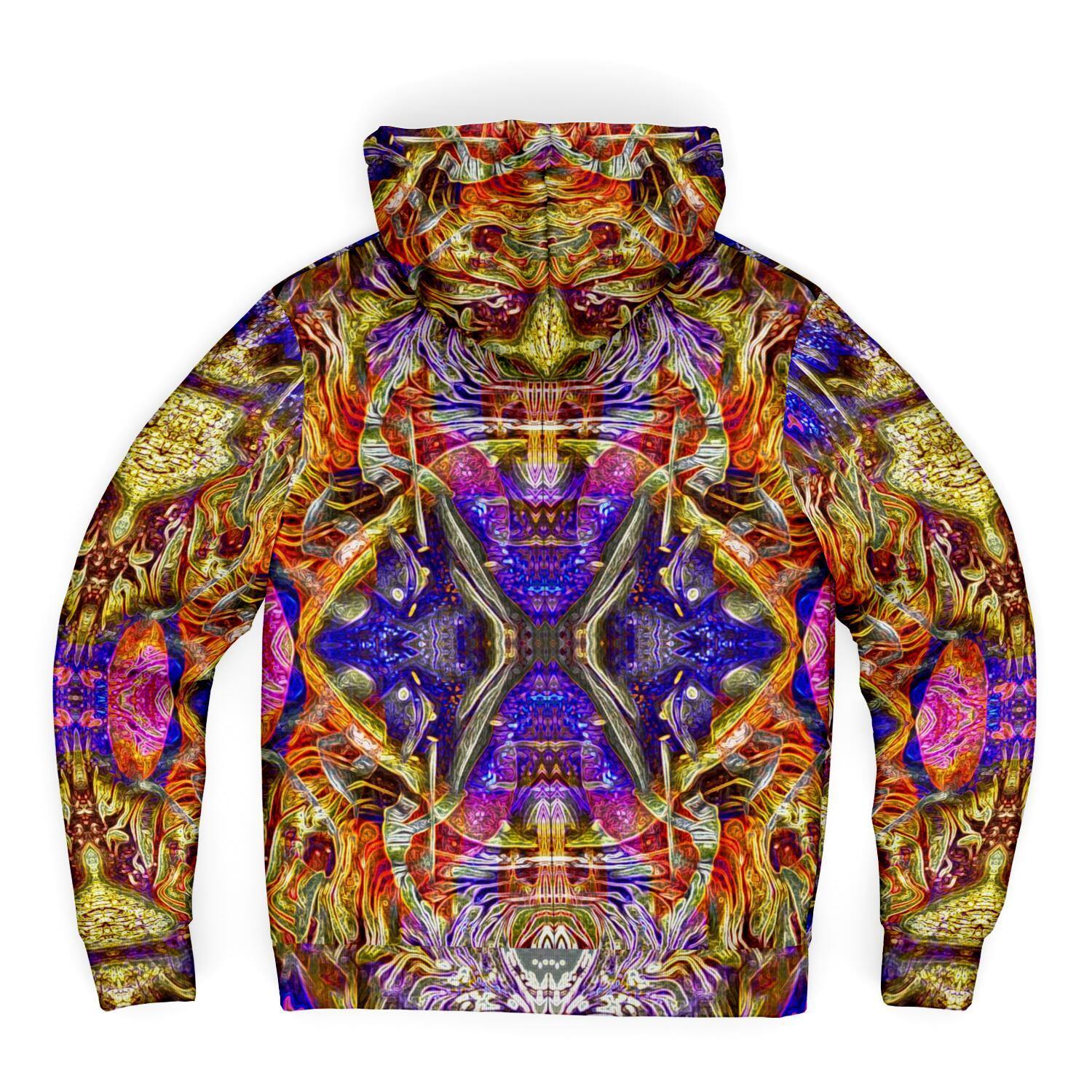 Nirvana Bliss Premium Sherpa Lined Zip Hoodie - Manifestie