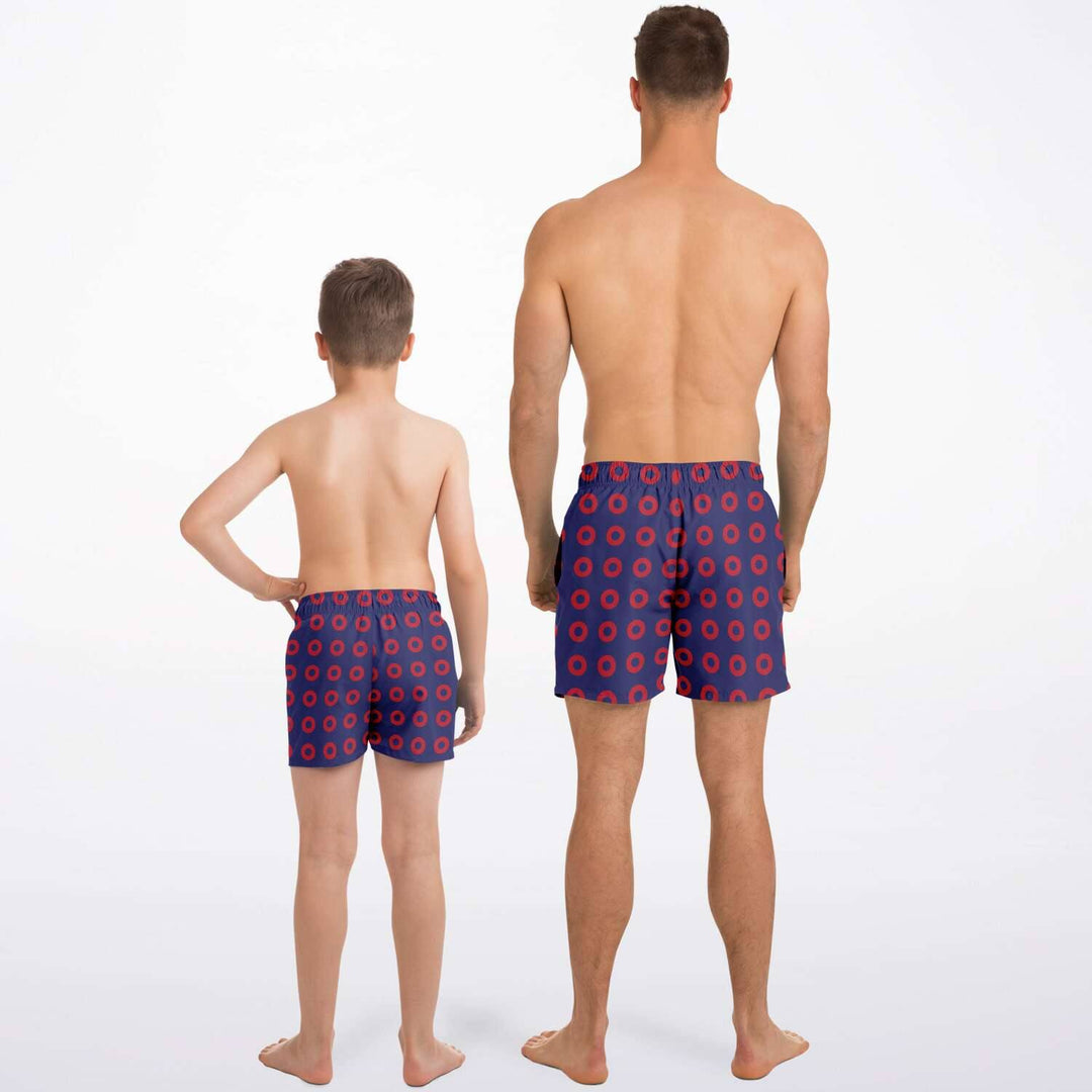 Phish Swim Trunks | Father and Son Set | Shorts | Fishman Donuts - Manifestie