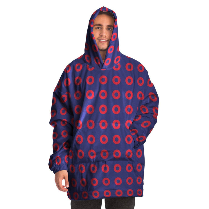 Phish Premium Sherpa Snug Hoodie | WEARABLE BLANKET | Fishman Donuts - Manifestie