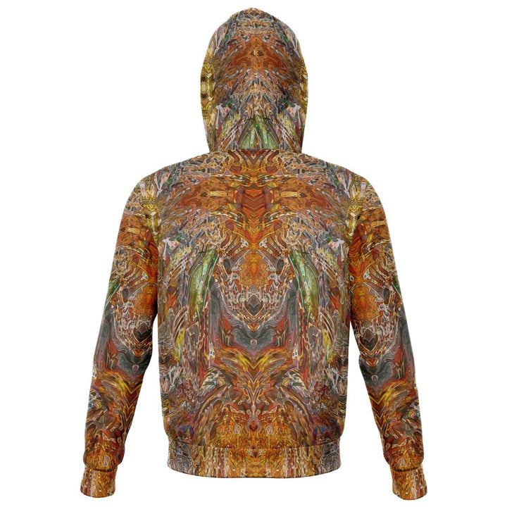 GOLDEN AMBER PREMIUM ZIP UP HOODIE - Manifestie