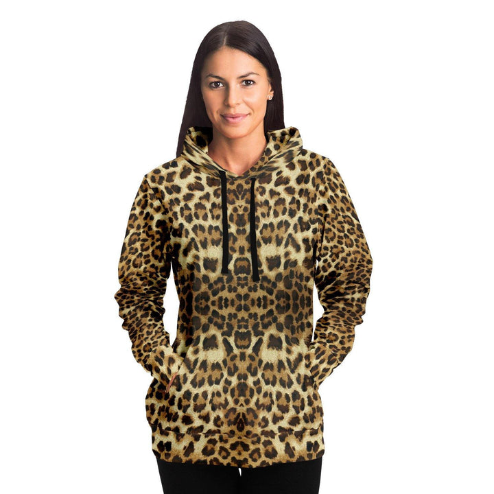 Leopard Print Pullover Hoodie - Manifestie