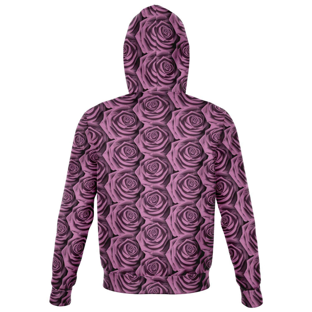 PINK ROSES PREMIUM ZIP UP HOODIE - Manifestie