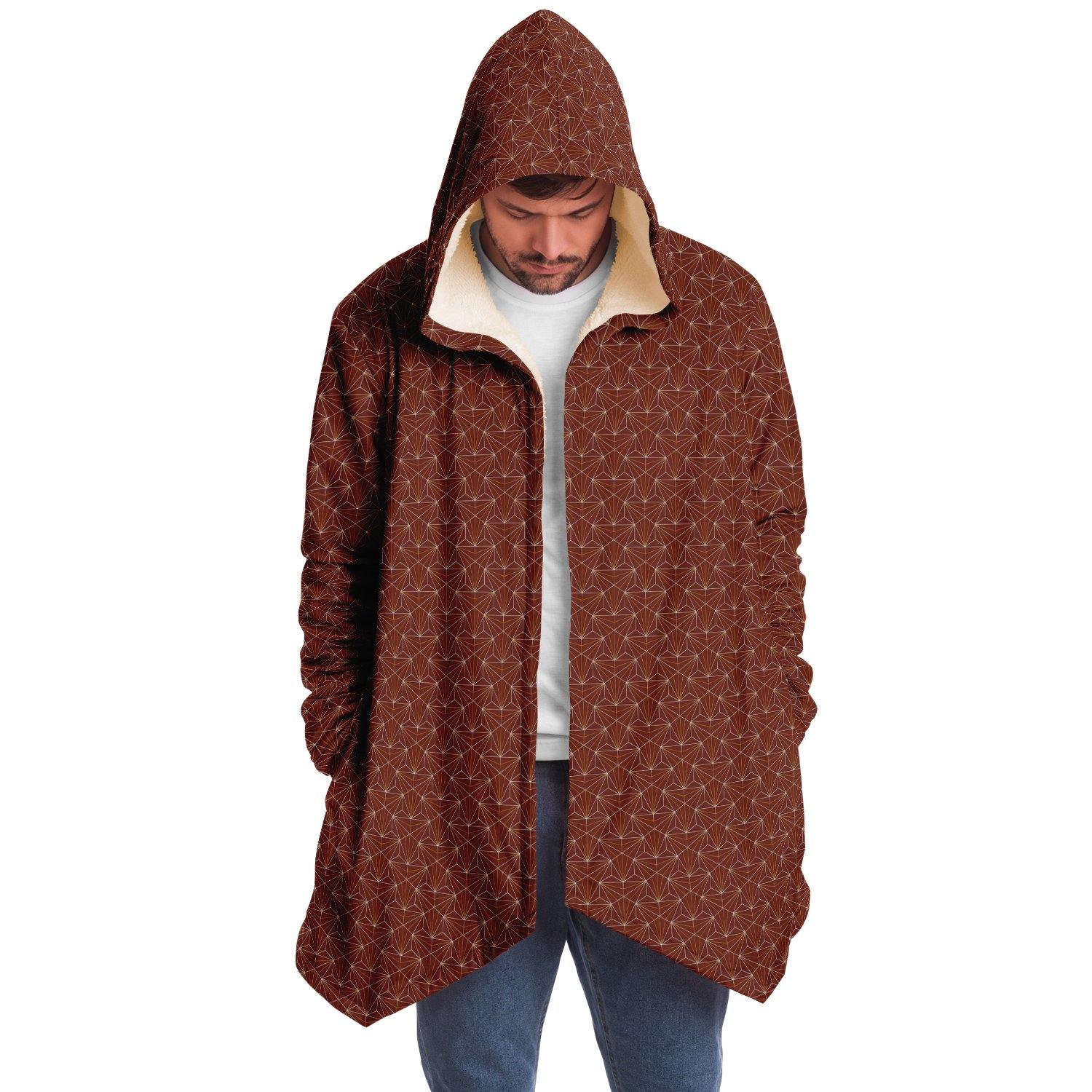 Terra Cotta Sacred Connections Premium Sherpa Cloak - Manifestie