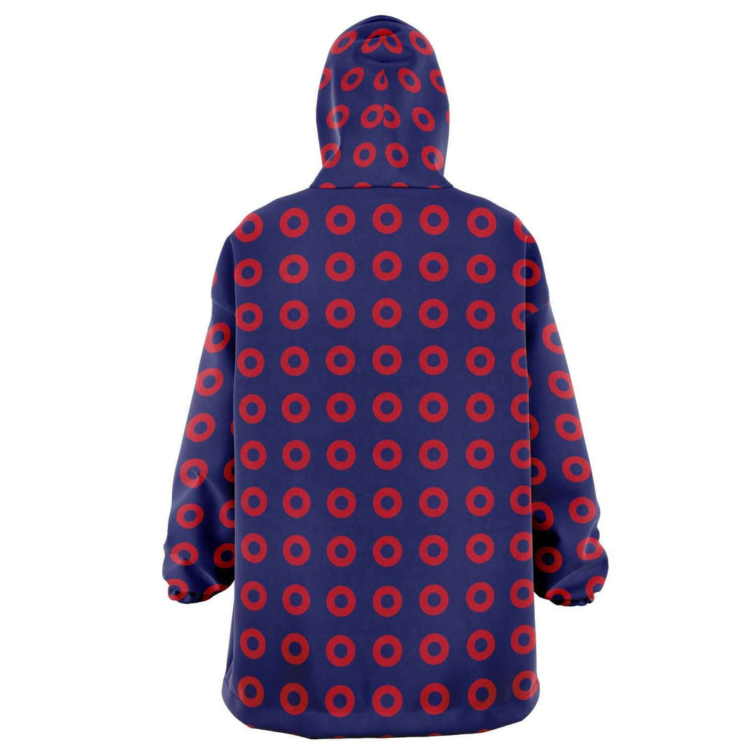 Phish Premium Sherpa Snug Hoodie | WEARABLE BLANKET | Fishman Donuts - Manifestie