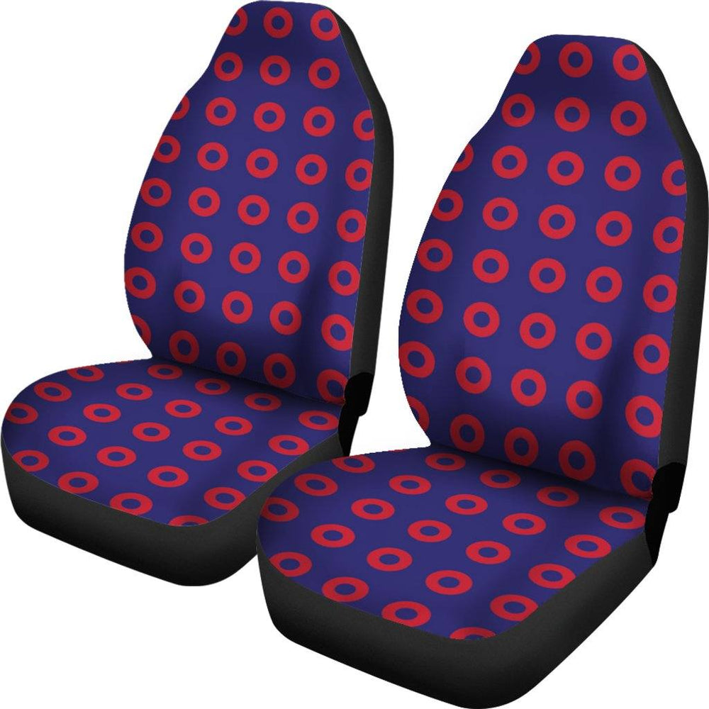 Phish Car Seat Covers | Fishman Donuts | Set of 2 - Manifestie