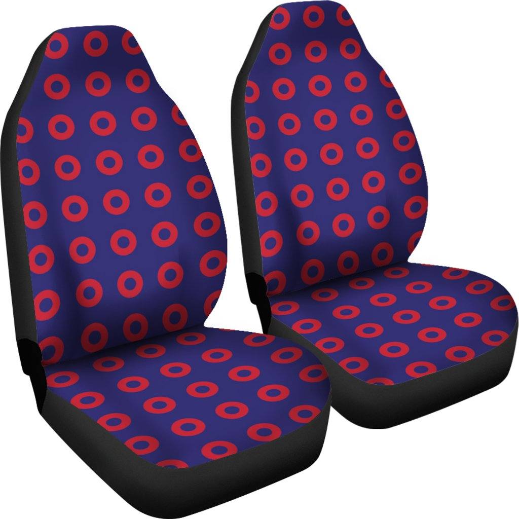 Phish Car Seat Covers | Fishman Donuts | Set of 2 - Manifestie