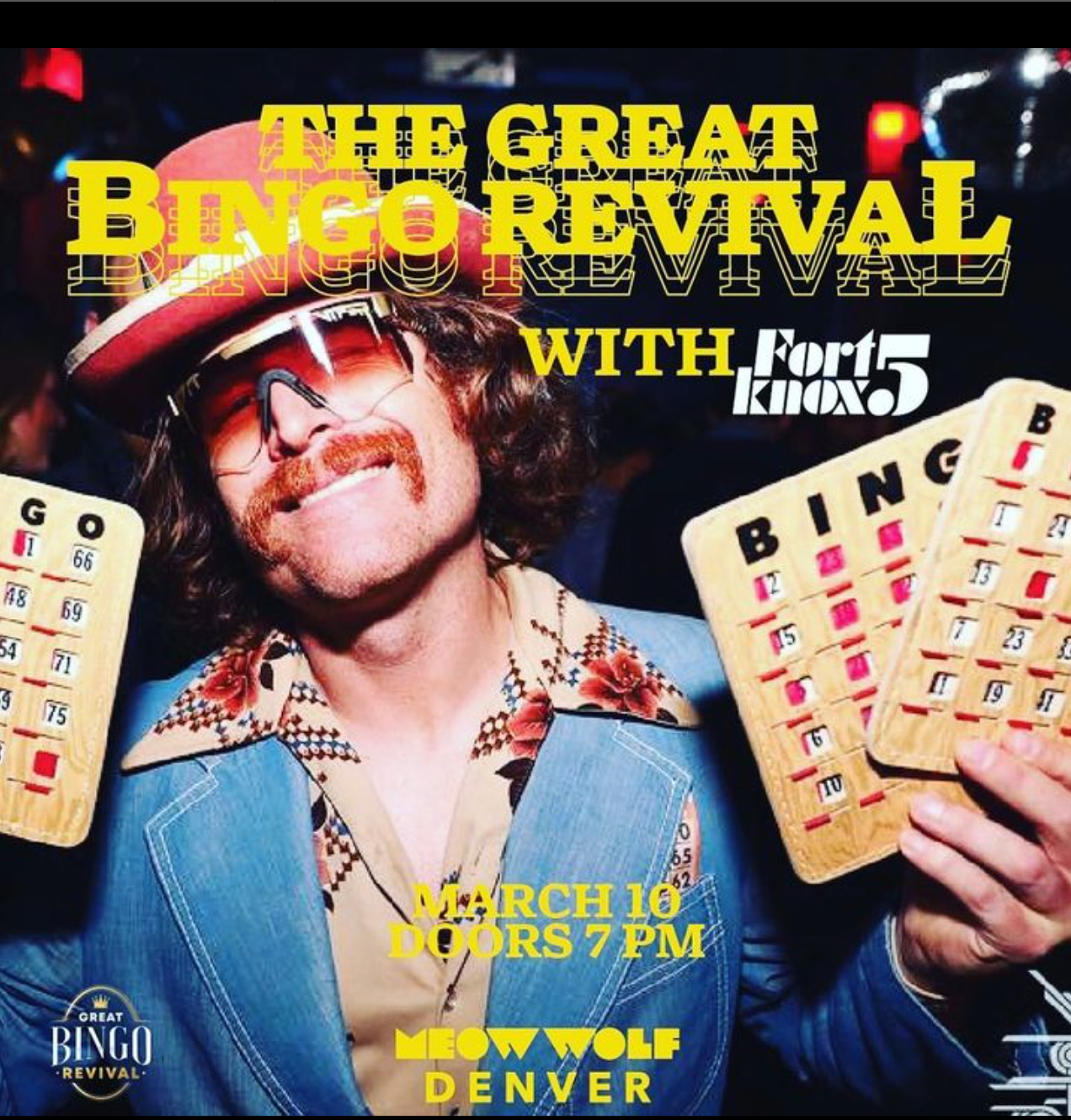 Win Big with a Manifestie Bodysuit: The Great Bingo Revival at Meow Wolf!"
