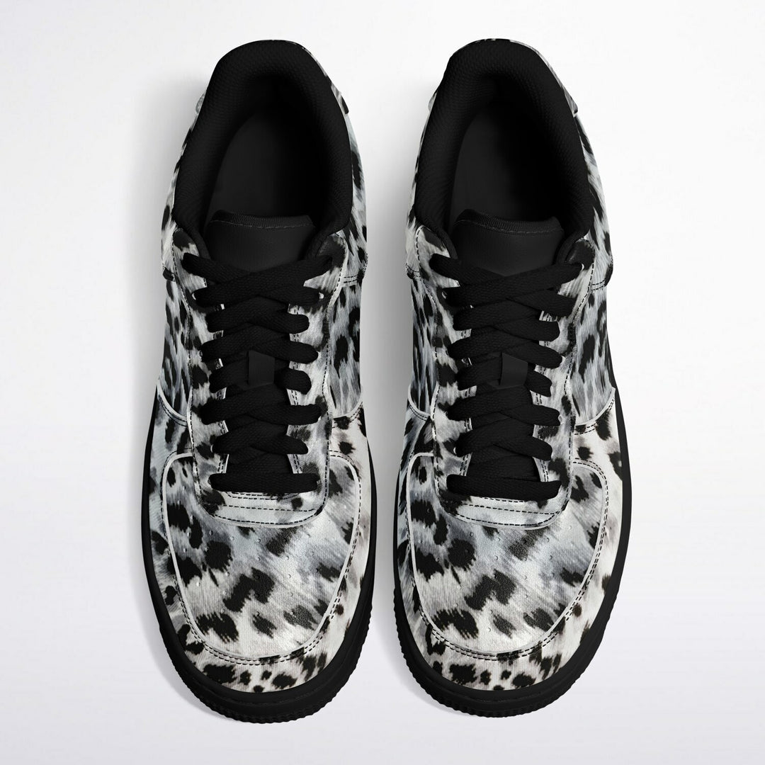 Snow Leopard High Top Sneakers