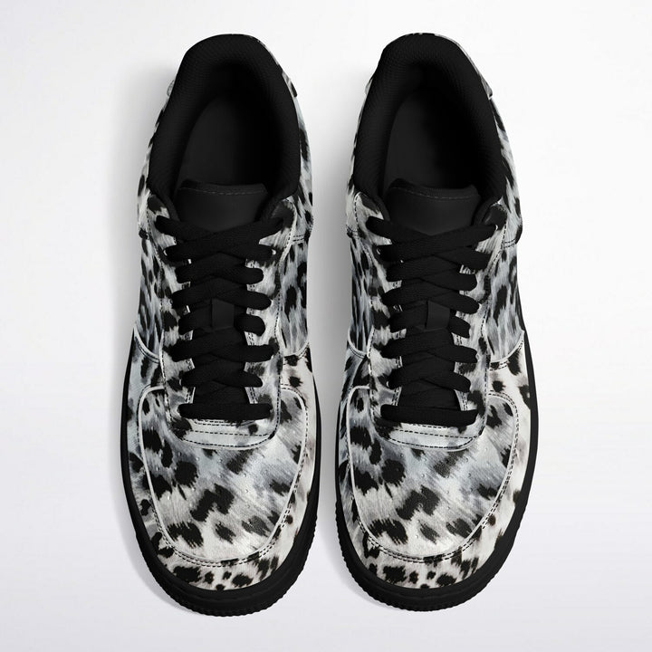 Snow Leopard High Top Sneakers