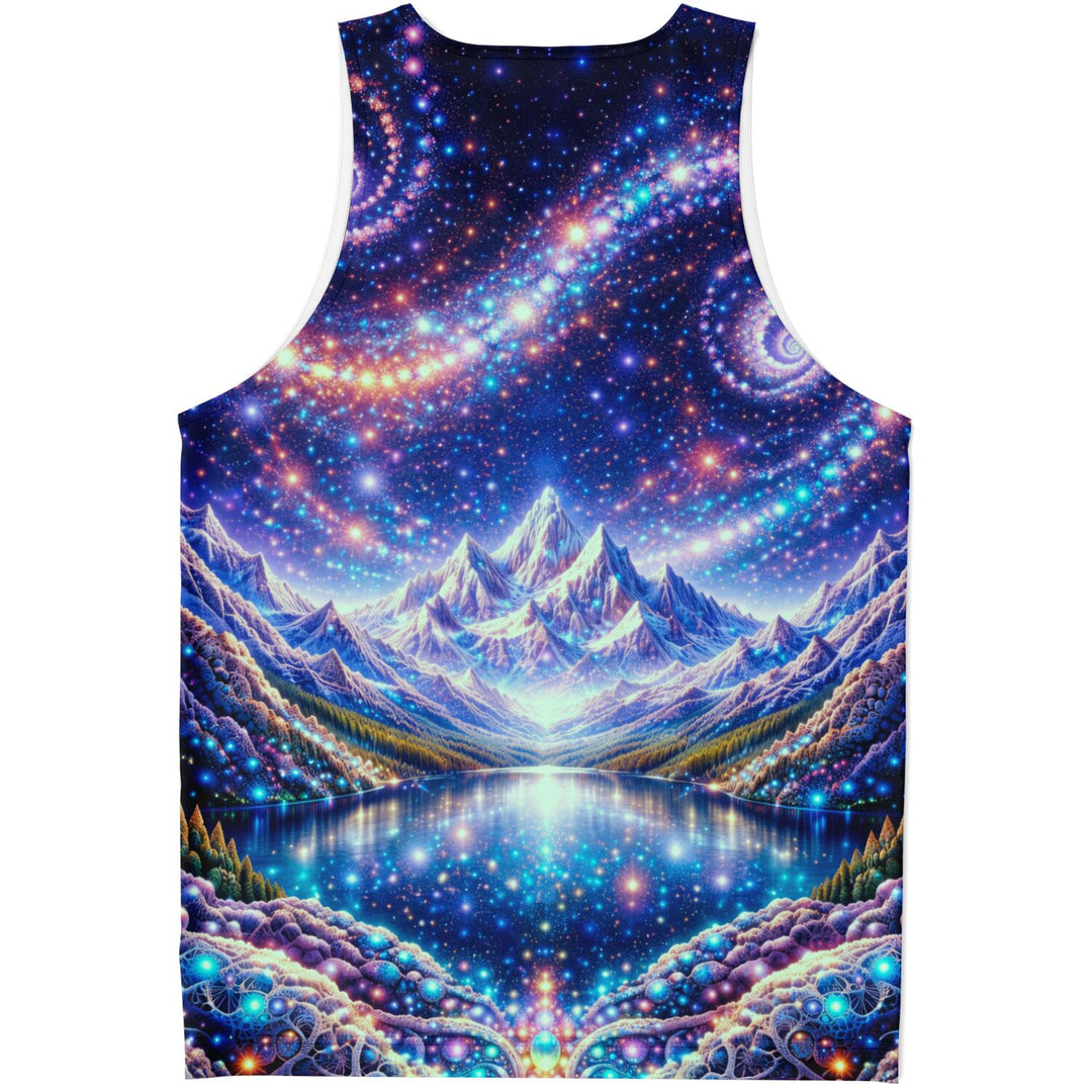 Cosmic Oracle Tank Top – Visionary Goddess Psychedelic Shirt