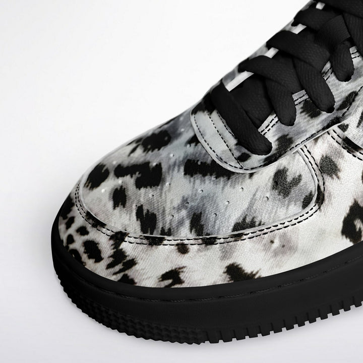 Snow Leopard High Top Sneakers
