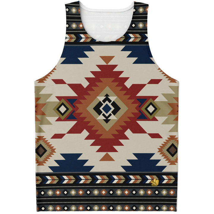 Izel Aztec Tank Top – Southwestern Geometric Statement Tank