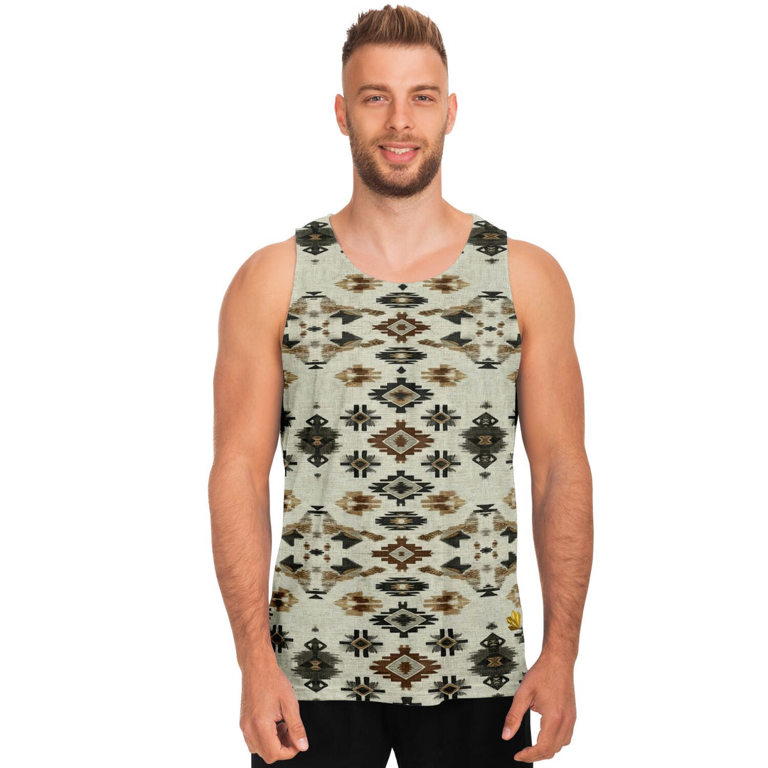 Ganado Tank Top – Southwestern Geometric Festival Shirt
