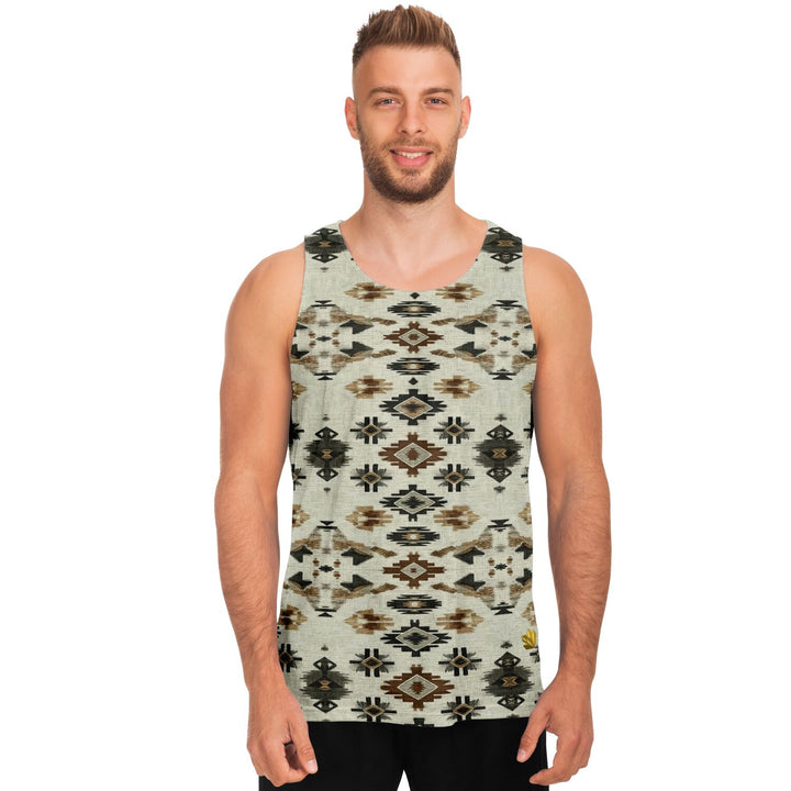 Ganado Tank Top – Southwestern Geometric Festival Shirt