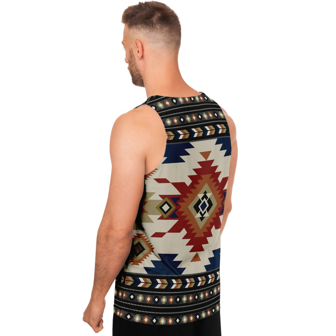 Izel Aztec Tank Top – Southwestern Geometric Statement Tank