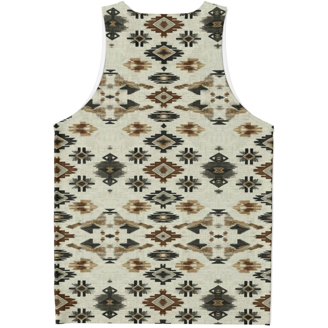 Ganado Tank Top – Southwestern Geometric Festival Shirt