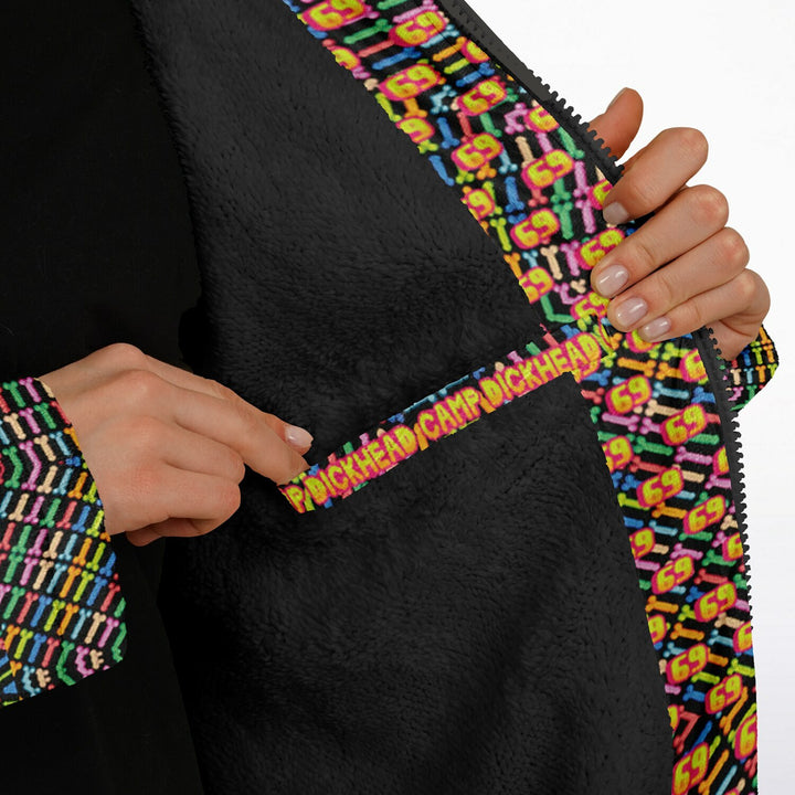 Custom Camp Cuddle Coat — Made for Your Festival Posse