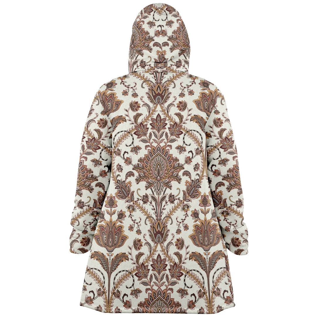 Spirit Ember Cuddle Cloak | Unisex Minky Sherpa Lined Hooded Coat | Women and Mens Festival Coat | Mountain Fashion