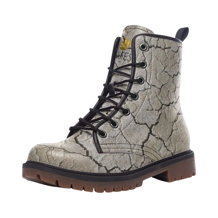 Black Rock Desert Memory Foam Boots | All Season Lace Up Boot | Comfortable Burning Man Boots