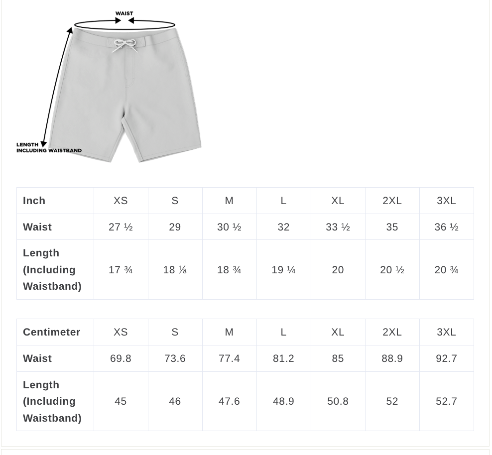 Phish Board Shorts | Mens Swim Trunks | Fishman Donut Apparel