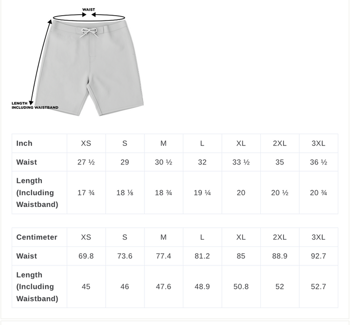 Phish Board Shorts | Mens Swim Trunks | Fishman Donut Apparel