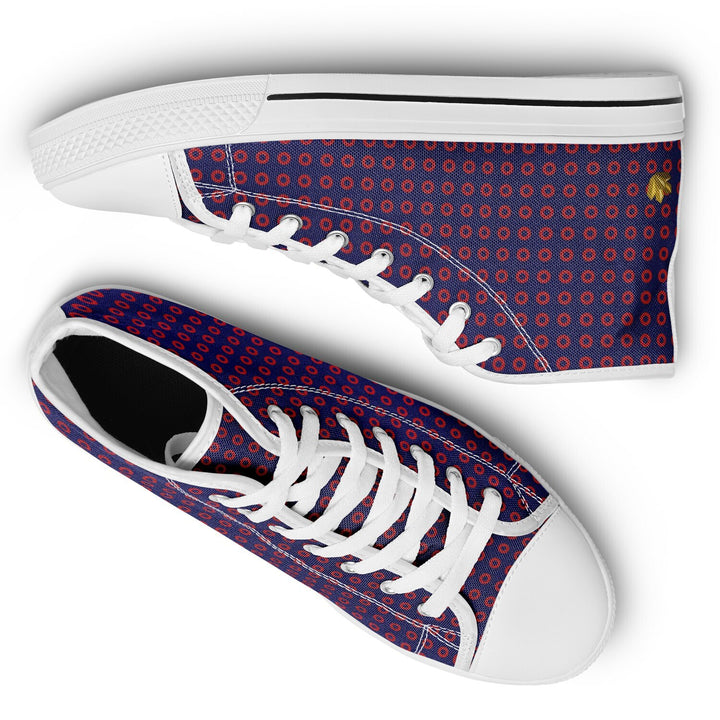 Phish High Top Shoes | Fishman Donuts Unisex hightops