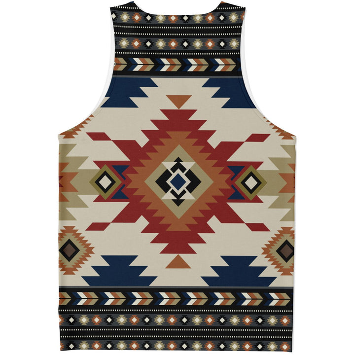 Izel Aztec Tank Top – Southwestern Geometric Statement Tank