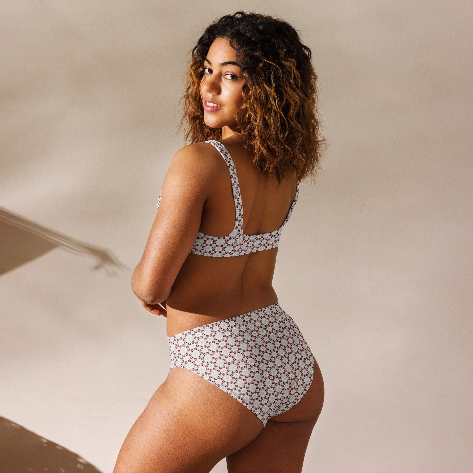 Isaac's 40th Birthday high-waisted bikini SET