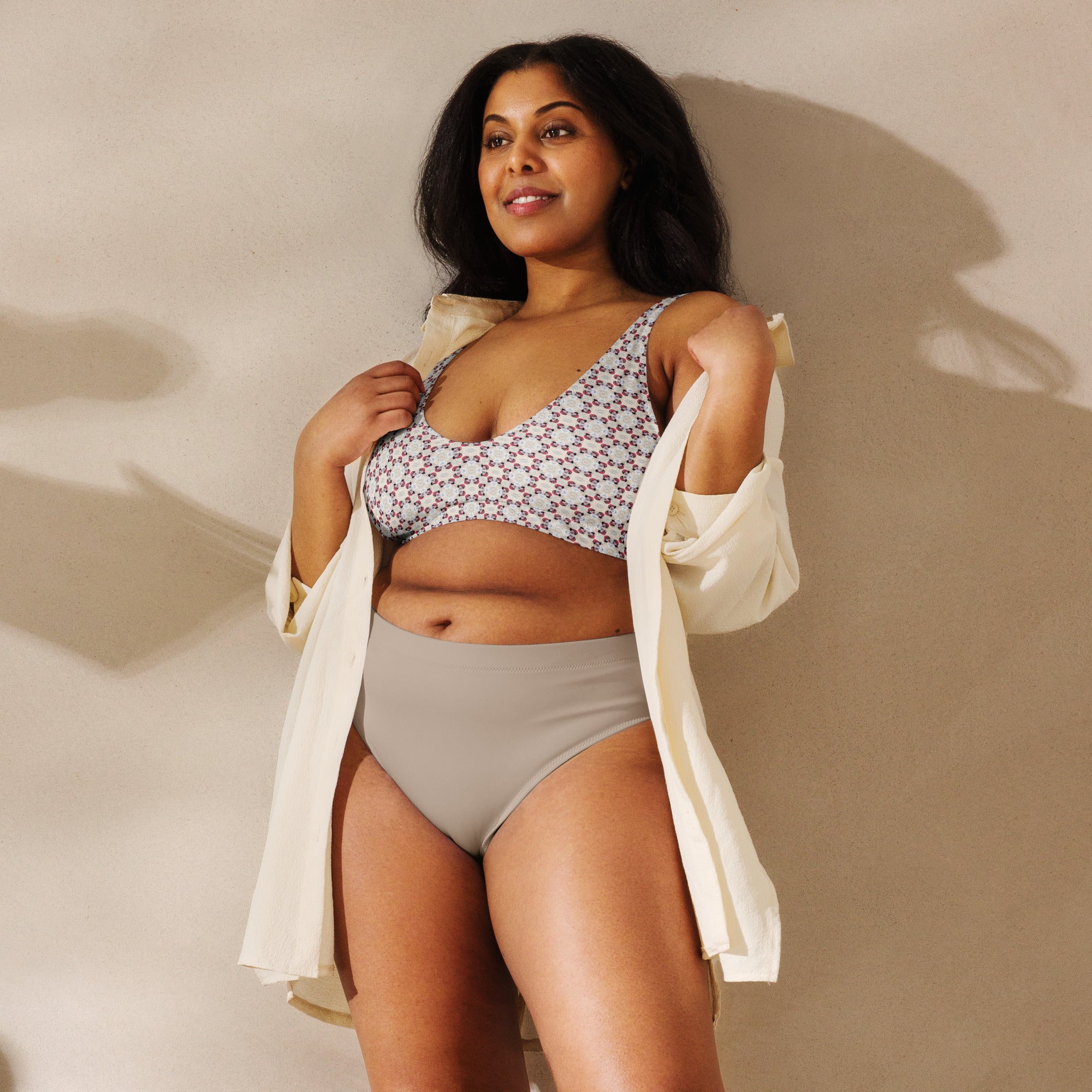 Isaac's 40th Birthday Recycled padded bikini TOP ONLY