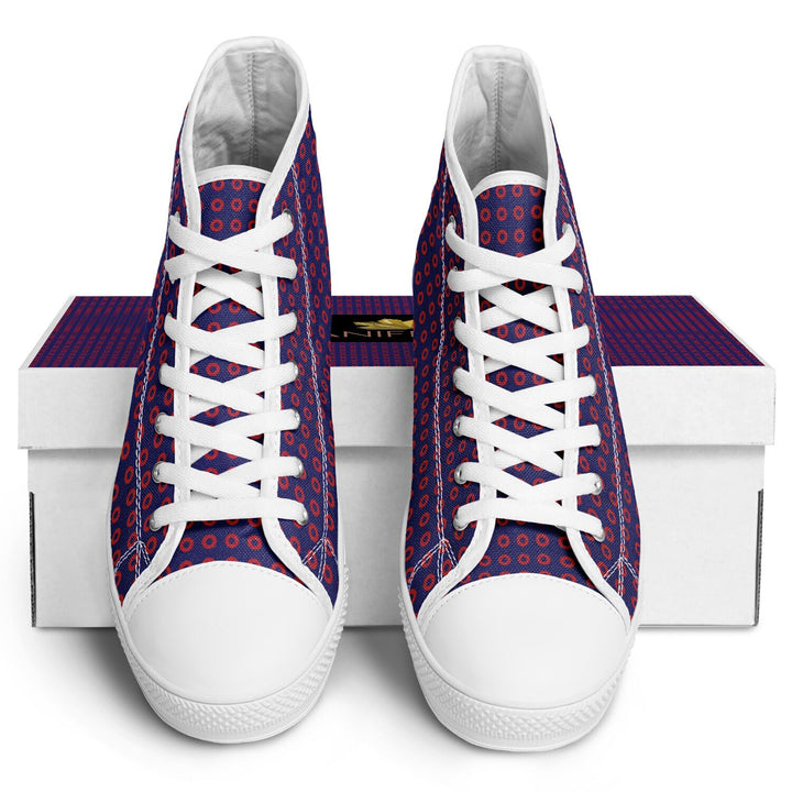 Phish High Top Shoes | Fishman Donuts Unisex hightops