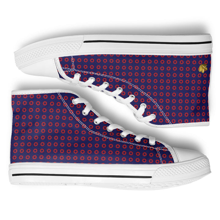 Phish High Top Shoes | Fishman Donuts Unisex hightops
