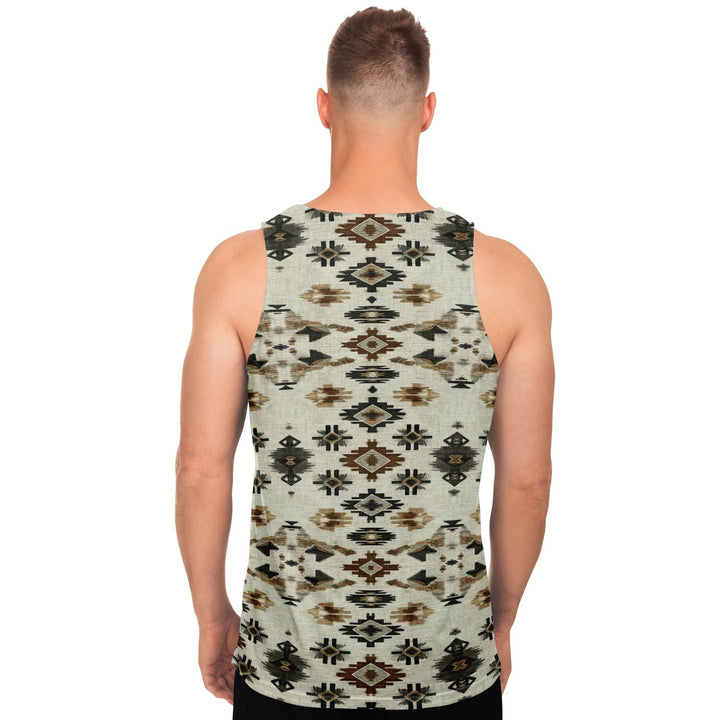 Ganado Tank Top – Southwestern Geometric Festival Shirt