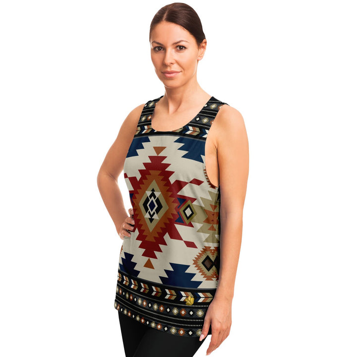 Izel Aztec Tank Top – Southwestern Geometric Statement Tank