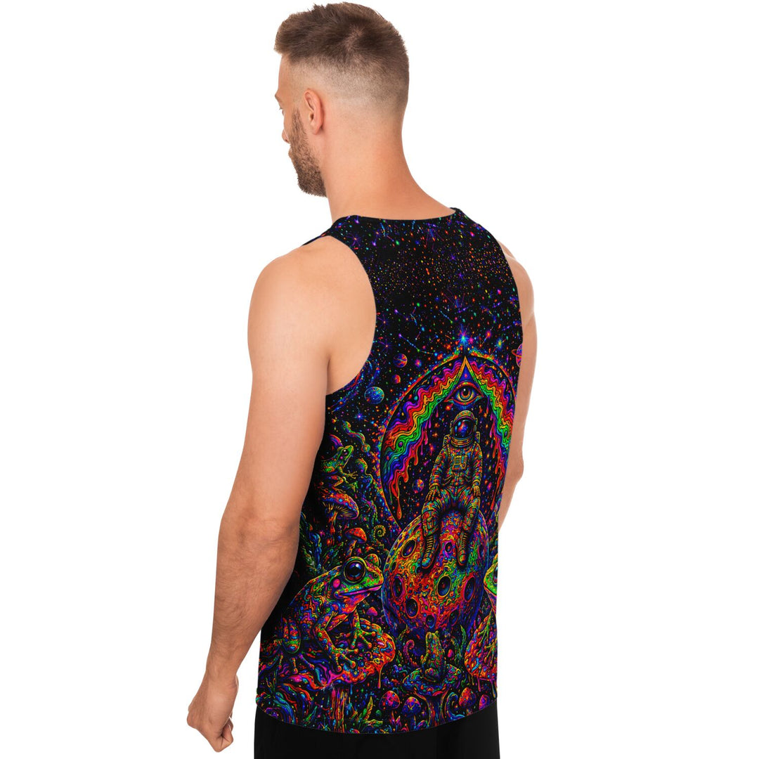 Psychonaut Astronaut Tank Top – Psychedelic Space Festival Shirt