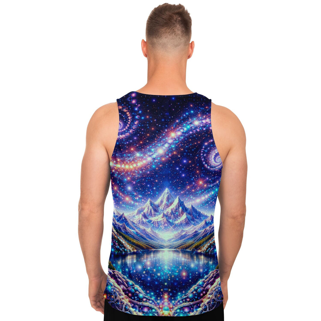 Cosmic Oracle Tank Top – Visionary Goddess Psychedelic Shirt