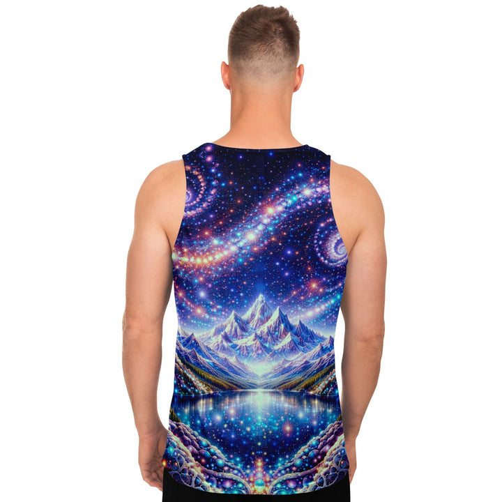 Cosmic Oracle Tank Top – Visionary Goddess Psychedelic Shirt