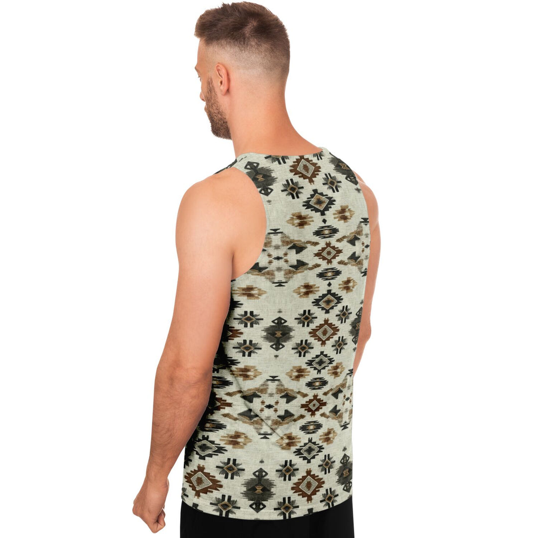 Ganado Tank Top – Southwestern Geometric Festival Shirt