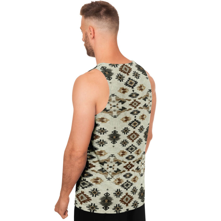 Ganado Tank Top – Southwestern Geometric Festival Shirt