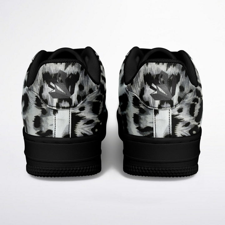 Snow Leopard High Top Sneakers