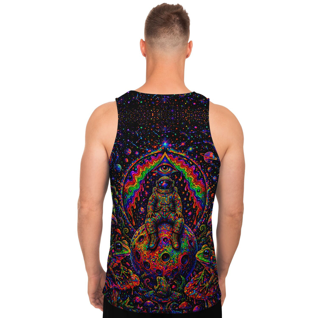 Psychonaut Astronaut Tank Top – Psychedelic Space Festival Shirt
