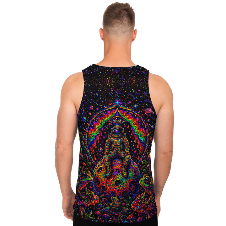 Psychonaut Astronaut Tank Top – Psychedelic Space Festival Shirt