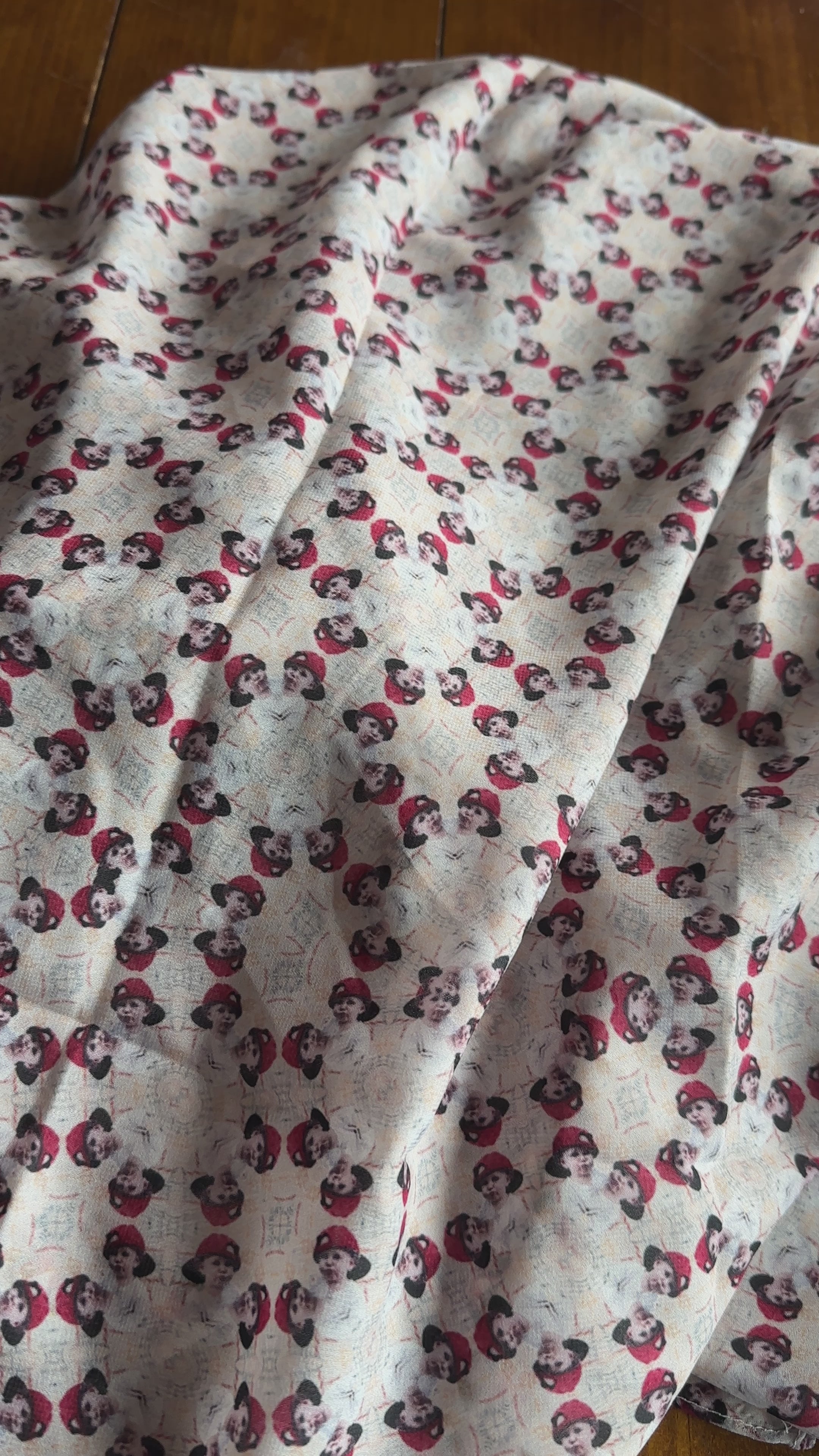 Isaac's 40th Birthday Sarong | Chiffon