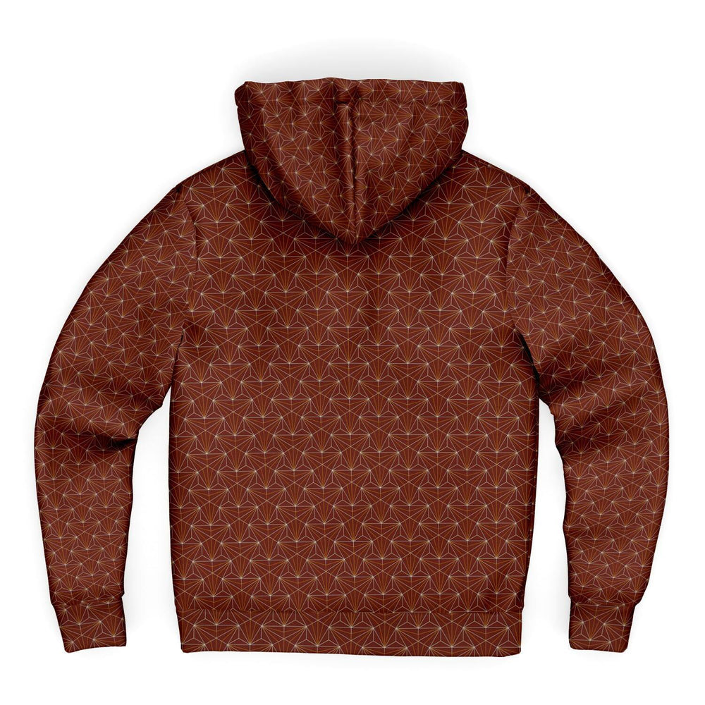 Terra Cotta Sacred Connections Premium Sherpa Lined Zip Hoodie - Manifestie