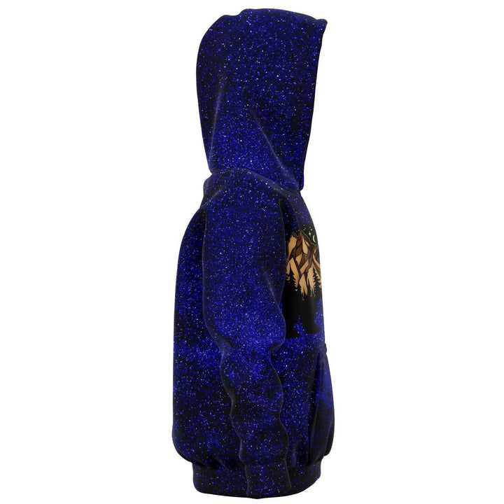 SIERRA BEAR Lake Tahoe GALAXY PREMIUM KIDS HOODIE - Manifestie