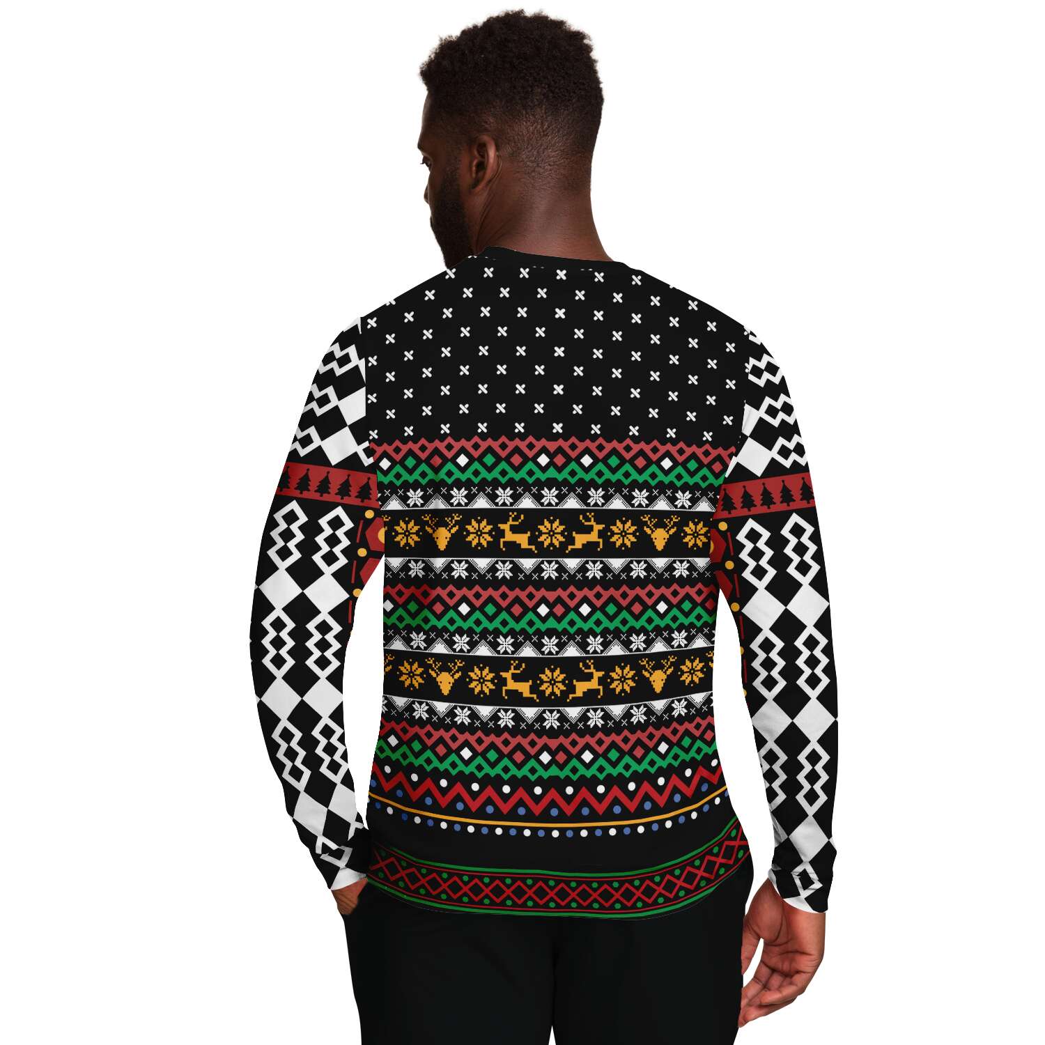 Santa's Bouncer Sweatshirt | Unisex Ugly Christmas Sweater, Xmas Sweater, Holiday Sweater, Festive Sweater, Funny Sweater, Funny Party Shirt