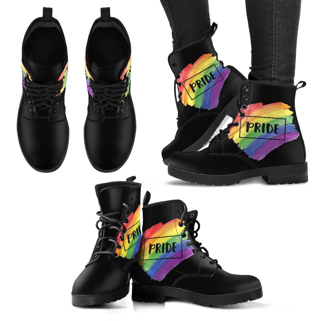 Pride Love Vegan Leather Boots - Manifestie
