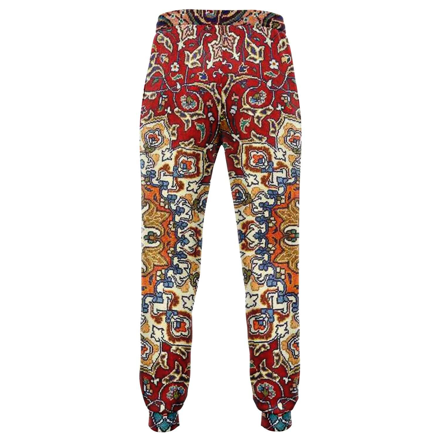 Classic Persian Carpet Premium Jogger Pants | Gonbad - Manifestie