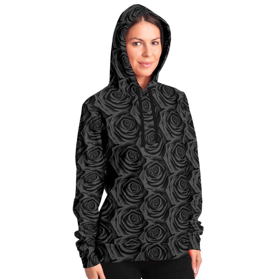 Black Roses Premium Pullover Hoodie - Manifestie